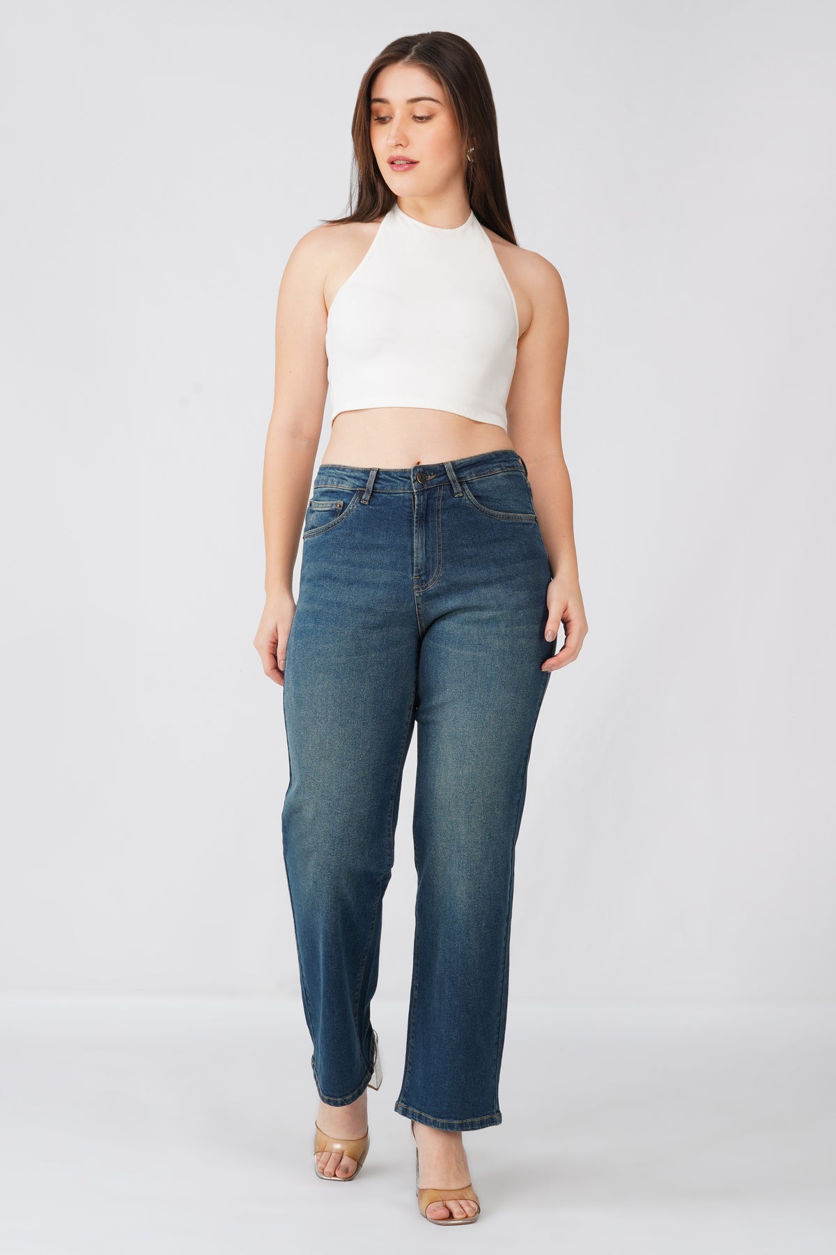 1165 STRAIGHT FIT JEANS -VINTAGE TINT