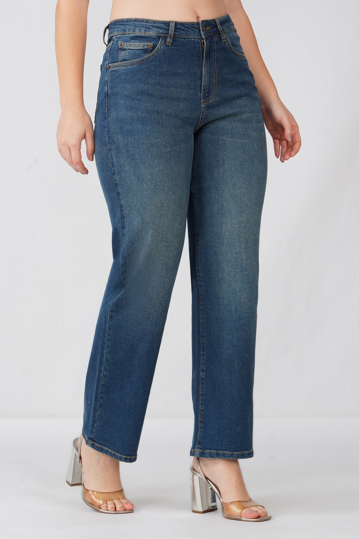 1165 STRAIGHT FIT JEANS -VINTAGE TINT
