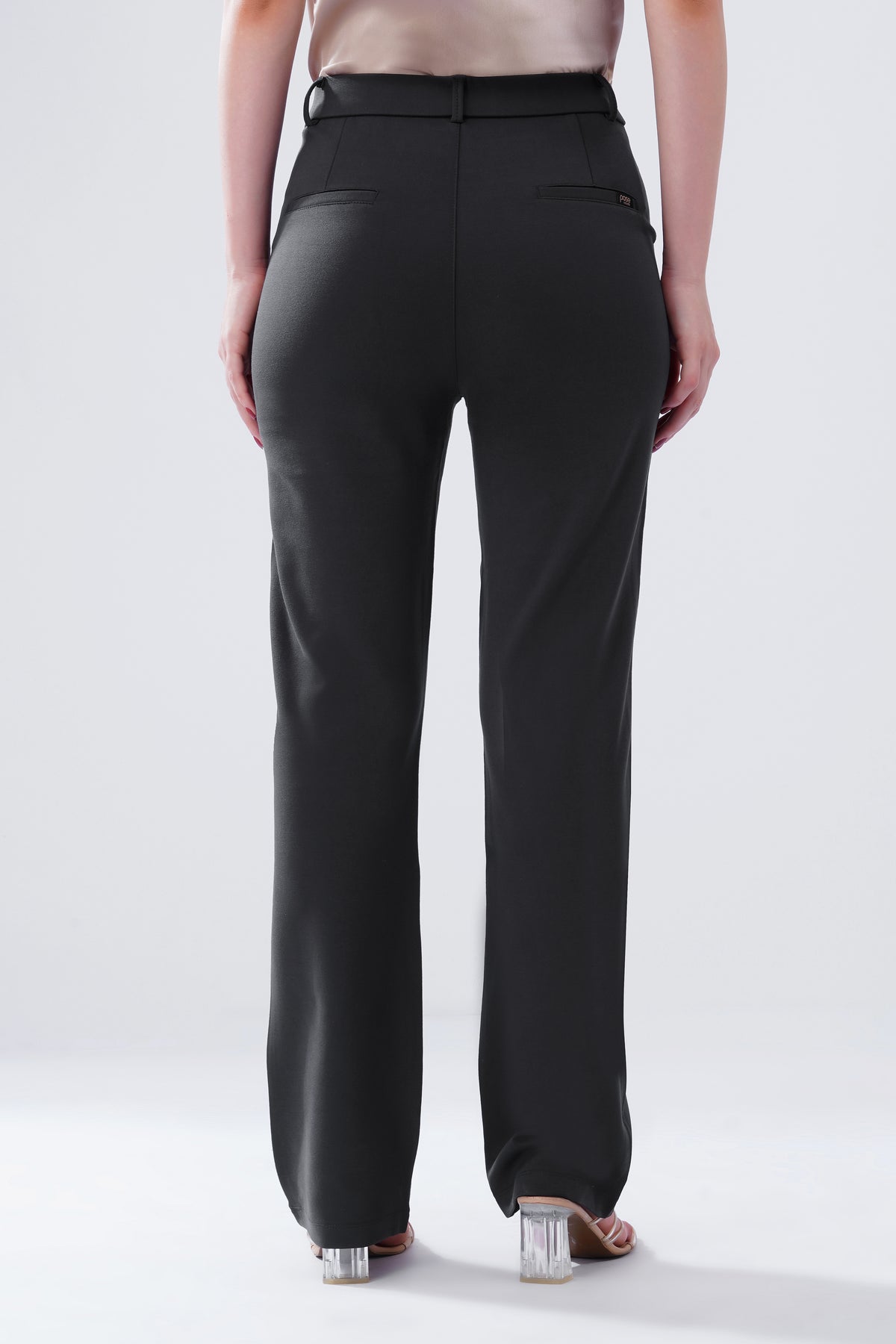 SMARTFLEX STRAIGHT FIT TROUSER - DARK GREY
