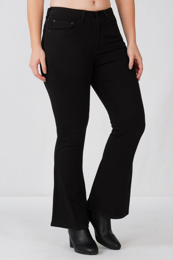 780 BOOTCUT FIT JEANS -BLACK