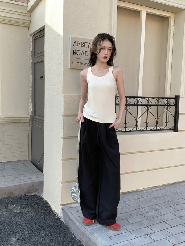 Rib Padded Tank Top