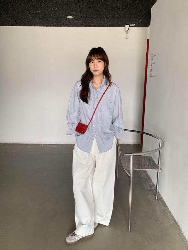 Cotton Shirt Stripe